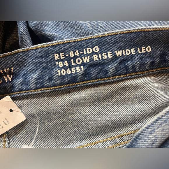 J.Crew Studded Lower Rise Wide Leg Jean 1984 - Picture 12 of 12